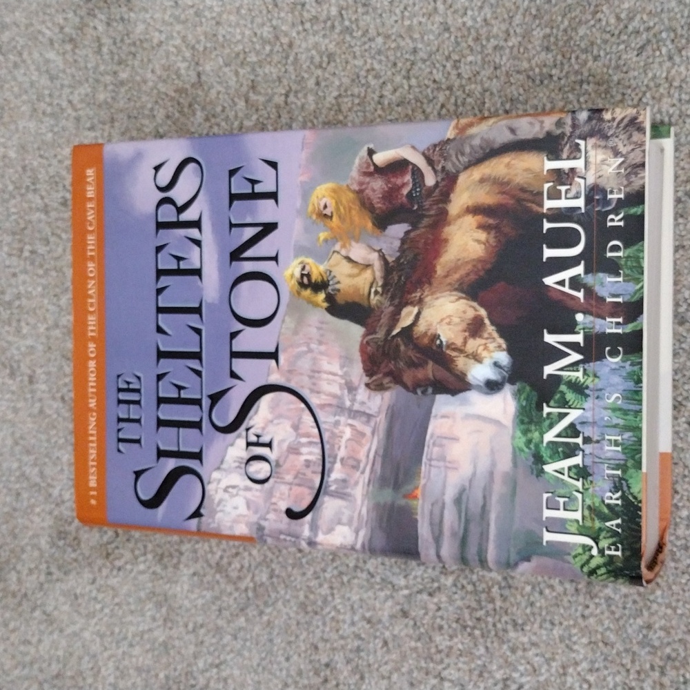 3/$6 The Shelters of Stone Hardcover Book